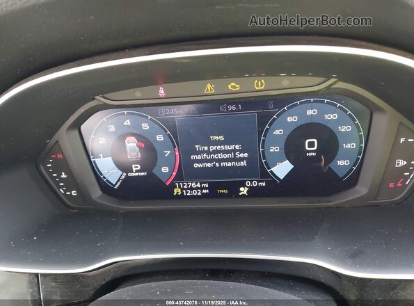 WA1DECF37M1034260 2021 AUDI Q3 Серый Вид задних сидений