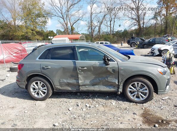 WA1DECF37M1034260 2021 AUDI Q3 Серый Вид задней части салона
