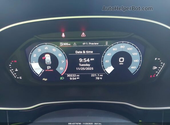 WA1DECF39R1125800 2024 AUDI Q3 Black 
