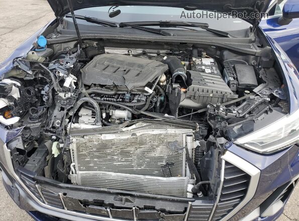 WA1DECF39S1007820 2025 AUDI Q3 Blue Շարժիչի բաժամունքի տեսք