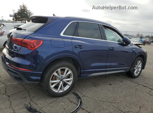 WA1DECF39S1007820 2025 AUDI Q3 Blue Հետևի աջ