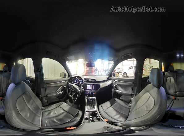 WA1DECF3XM1013998 2021 AUDI Q3 Black Панорамний вид салону 360°