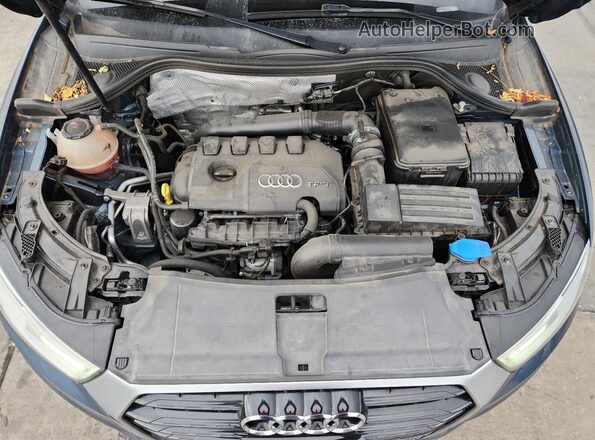 WA1ECCFS9JR014669 2018 AUDI Q3 Синий Вид подкапотного пространства