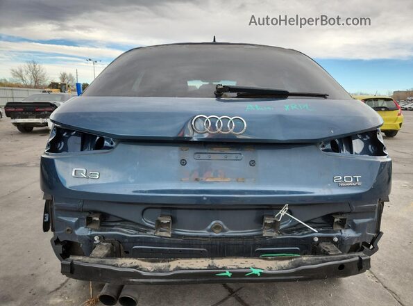 WA1ECCFS9JR014669 2018 AUDI Q3 Синий Вид сзади
