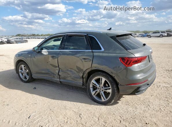 WA1EECF32L1022536 2020 AUDI Q3 Серый Задняя левая четверть