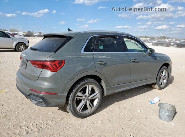 WA1EECF32L1022536 2020 AUDI Q3 Серый Задняя правая четверть