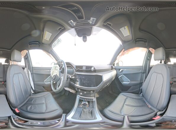 WA1EECF32L1022536 2020 AUDI Q3 Серый Вид наклейки с VIN-кодом