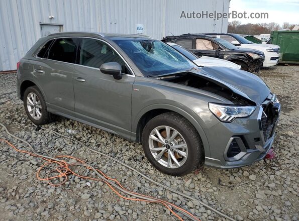 WA1EECF32M1051911 2021 AUDI Q3 Gray Delantero derecho