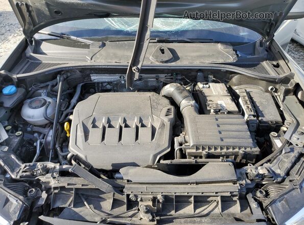 WA1EECF32M1051911 2021 AUDI Q3 Gray Vista del compartimento del motor