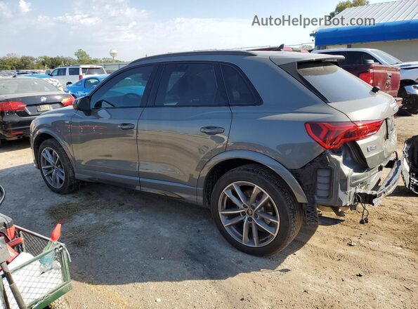 WA1EECF32P1078613 2023 AUDI Q3 Gray Trasero izquierdo