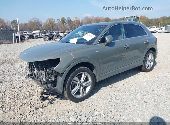 WA1EECF33N1027201 2022 AUDI Q3 Green Przód lewy