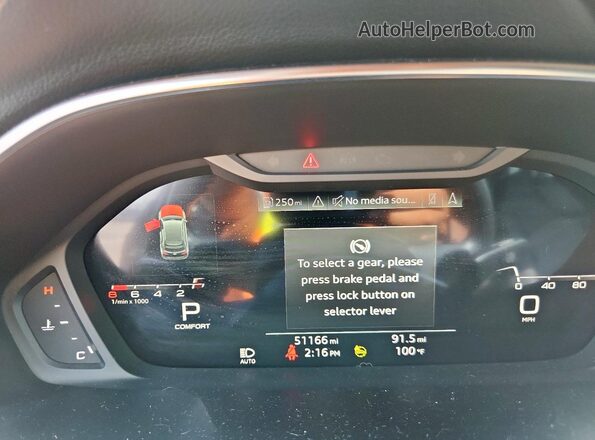 WA1EECF33P1042624 2023 AUDI Q3 Black Սարքավորումների վահանակի տեսք