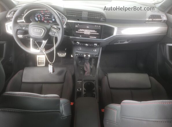 WA1EECF35S1046862 2025 AUDI Q3 White Առջևի վահանակի տեսք