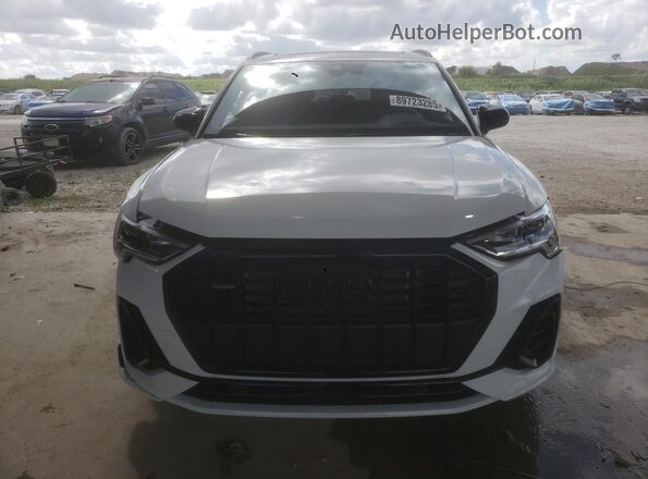 WA1EECF35S1046862 2025 AUDI Q3 White Դիմացի տեսք