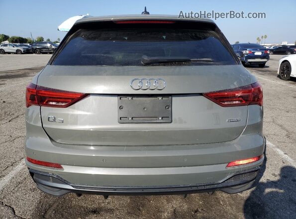 WA1EECF36L1022460 2020 AUDI Q3 Gray უკანა ხედი