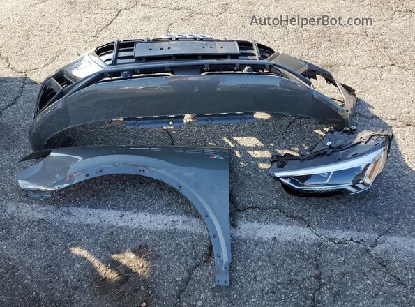 WA1EECF36L1022460 2020 AUDI Q3 Gray VIN კოდის სტიკერის ხედი