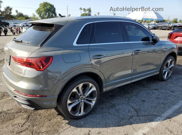 WA1EECF36L1022460 2020 AUDI Q3 Gray უკანა მარჯვენა