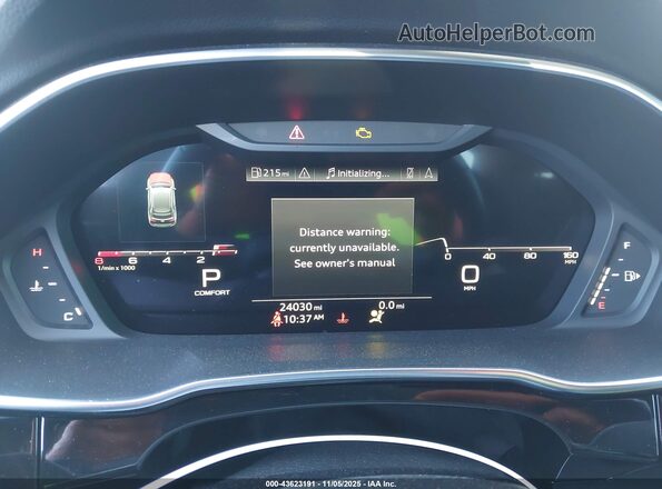 WA1EECF36N1035258 2022 AUDI Q3 Gray Հետևի նստատեղերի տեսք