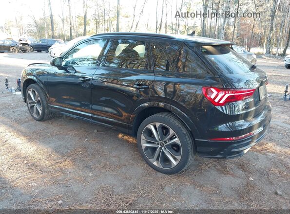 WA1EECF37N1043921 2022 AUDI Q3 Black Задня ліва чверть