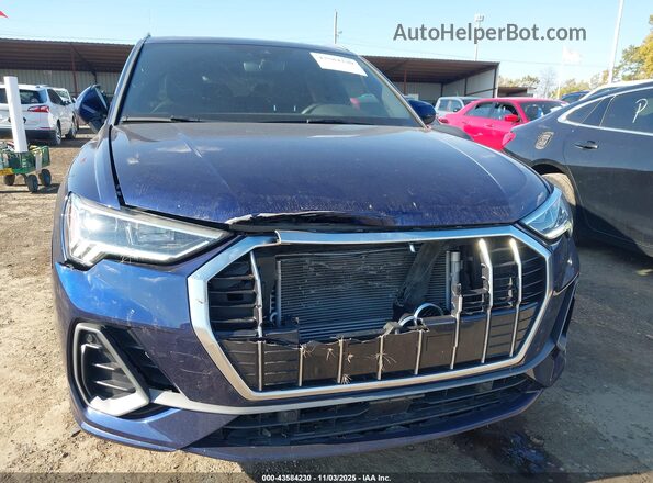 WA1EECF38N1091315 2022 AUDI Q3 Blue Դիմացի տեսք