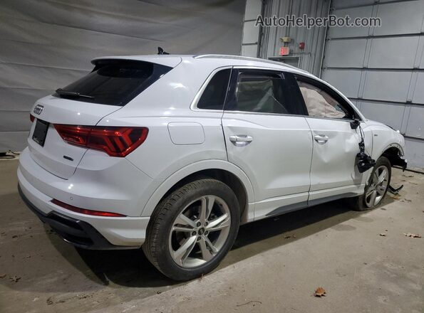 WA1EECF39N1136374 2022 AUDI Q3 Белый Задняя правая четверть