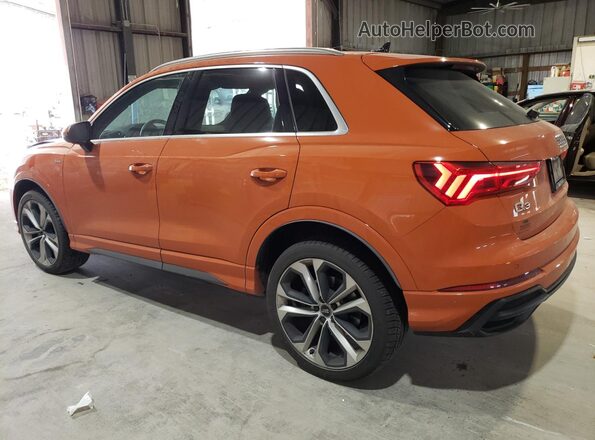 WA1EECF3XL1003412 2020 AUDI Q3 Оранжевый Задняя левая четверть