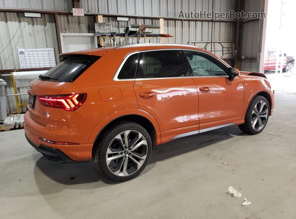 WA1EECF3XL1003412 2020 AUDI Q3 Оранжевый Задняя правая четверть