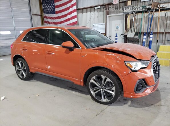 WA1EECF3XL1003412 2020 AUDI Q3 Оранжевый Передняя правая четверть