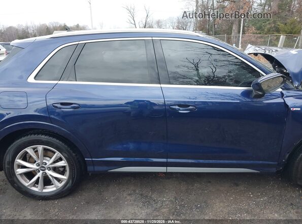 WA1EECF3XM1090794 2021 AUDI Q3 Blue Vista interior trasera