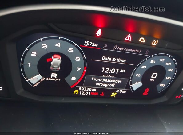 WA1EECF3XM1090794 2021 AUDI Q3 Blue Vista de los asientos traseros