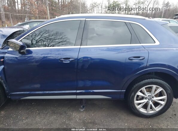WA1EECF3XM1090794 2021 AUDI Q3 Blue Vista interior de 360 grados