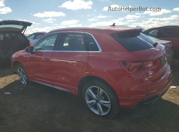 WA1EECF3XM1152209 2021 AUDI Q3 Red Trasero izquierdo