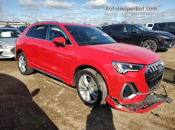 WA1EECF3XM1152209 2021 AUDI Q3 Red Delantero derecho
