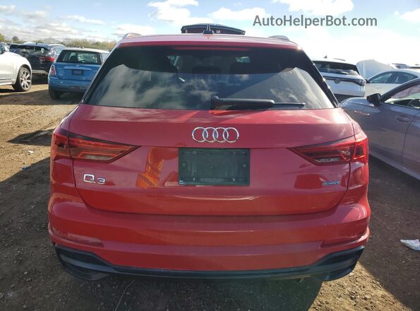 WA1EECF3XM1152209 2021 AUDI Q3 Red Vista trasera