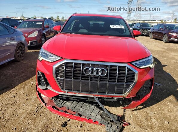 WA1EECF3XM1152209 2021 AUDI Q3 Red Vista frontal