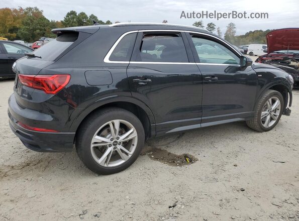 WA1EECF3XN1077285 2022 AUDI Q3 Black Задня права чверть