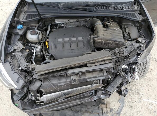 WA1EECF3XN1077285 2022 AUDI Q3 Black Вид підкапотного простору