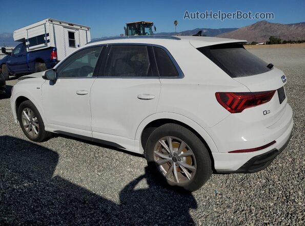 WA1EEDF34S1037947 2025 AUDI Q3 White Задня ліва чверть