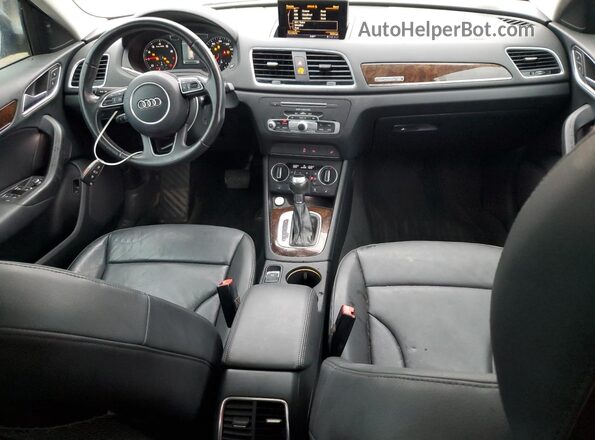 WA1EFCFS2GR020586 2016 AUDI Q3 Black Vista del salpicadero
