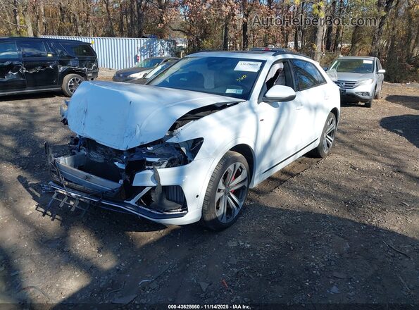 WA1EVAF10LD013884 2020 AUDI Q8 White Front left