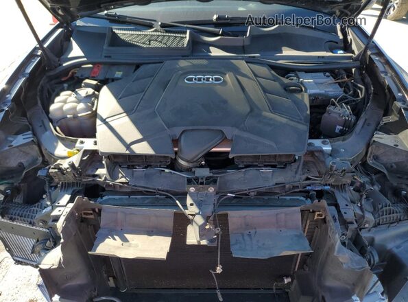 WA1EVAF10LD025517 2020 AUDI Q8 Black ძრავის განყოფილების ხედი