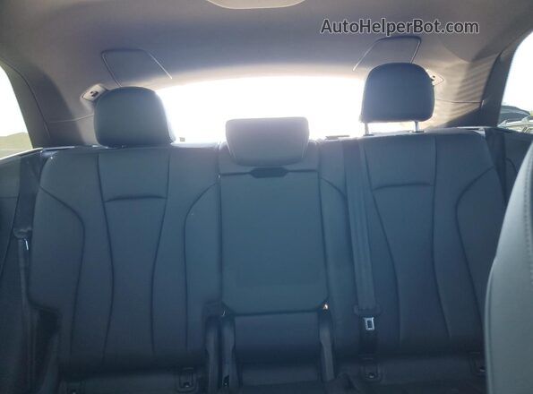 WA1EVAF10LD025517 2020 AUDI Q8 Black უკანა სავარძლების ხედი