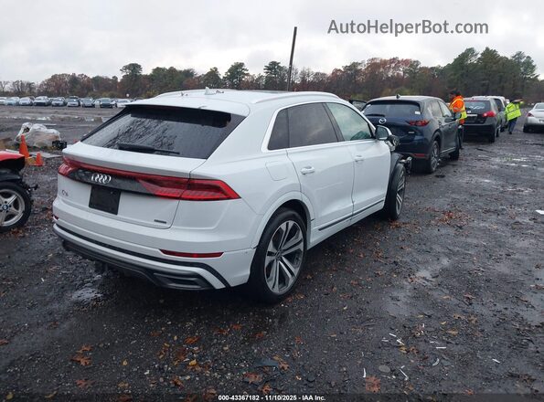 WA1EVAF10MD016740 2021 AUDI Q8 White Задня права чверть