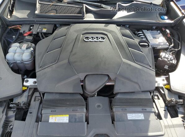 WA1EVAF10MD035966 2021 AUDI Q8 Синий Вид подкапотного пространства