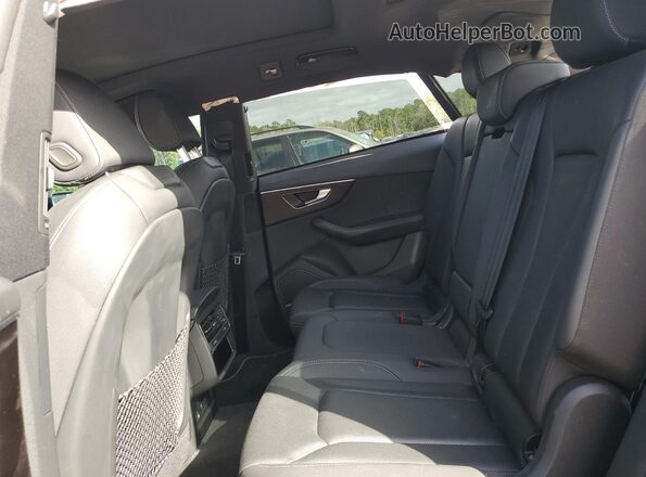WA1EVAF10MD035966 2021 AUDI Q8 Синий Вид задней части салона