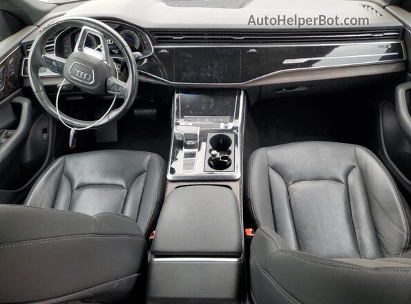 WA1EVAF11MD021123 2021 AUDI Q8 Black Vista del salpicadero