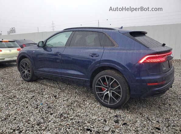 WA1EVAF12KD031057 2019 AUDI Q8 Blue Задня ліва чверть