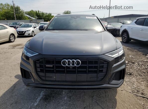 WA1EVAF13MD007143 2021 AUDI Q8 Gray Front view