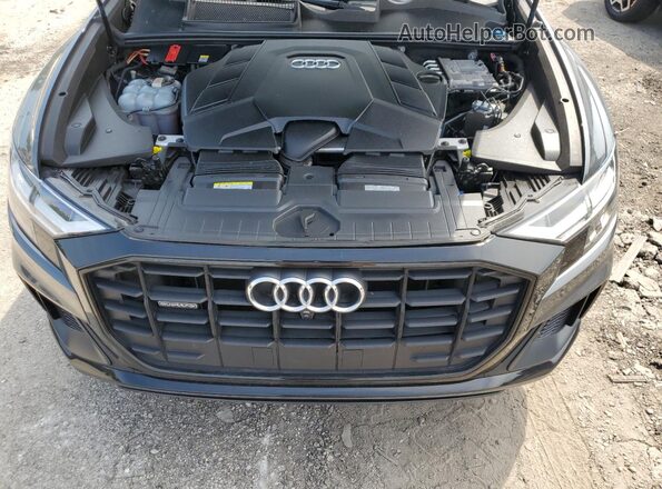 WA1EVAF13MD007143 2021 AUDI Q8 Gray Engine compartment view