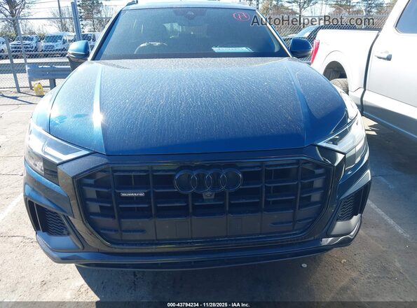 WA1EVAF13MD027425 2021 AUDI Q8 Blue წინა ხედი